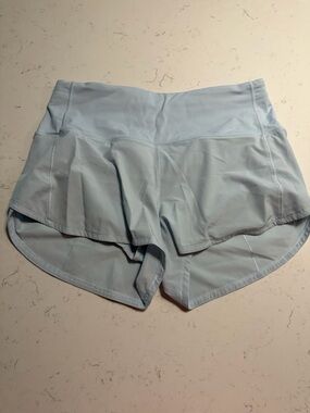 Lululemon high waisted speed up shorts
